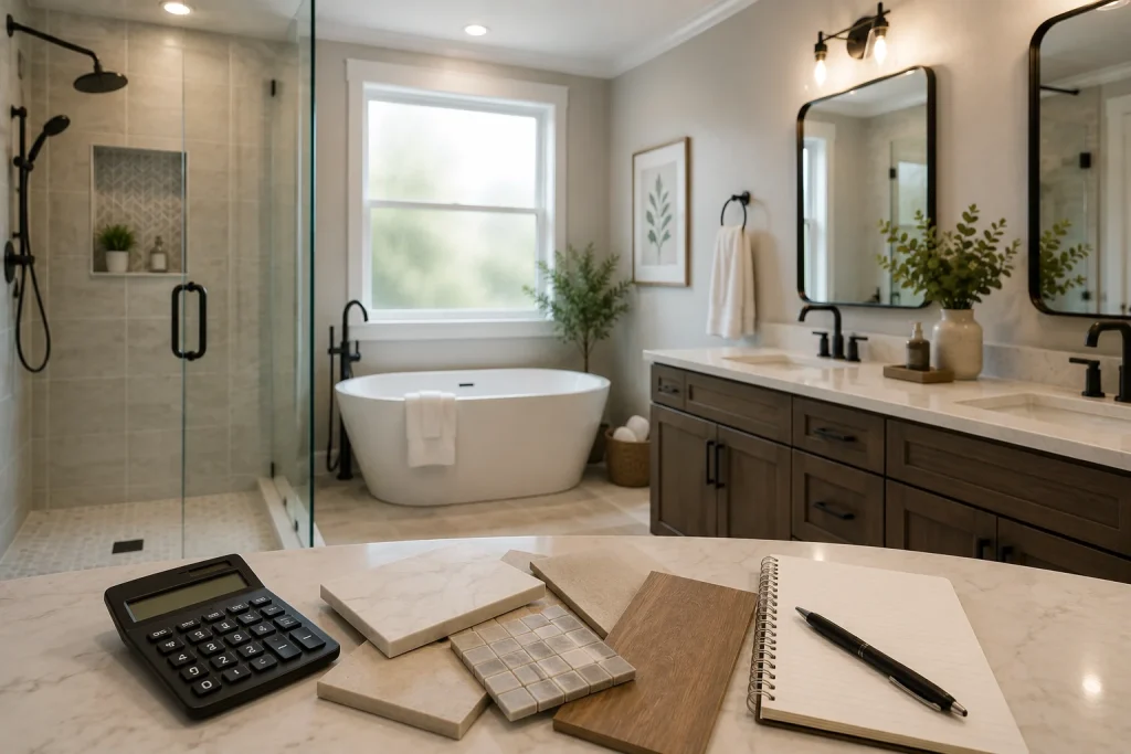 Bathroom remodel cost planning in Central Florida by CF Construction