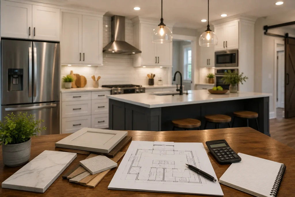 Kitchen remodel cost planning in Central Florida by CF Construction